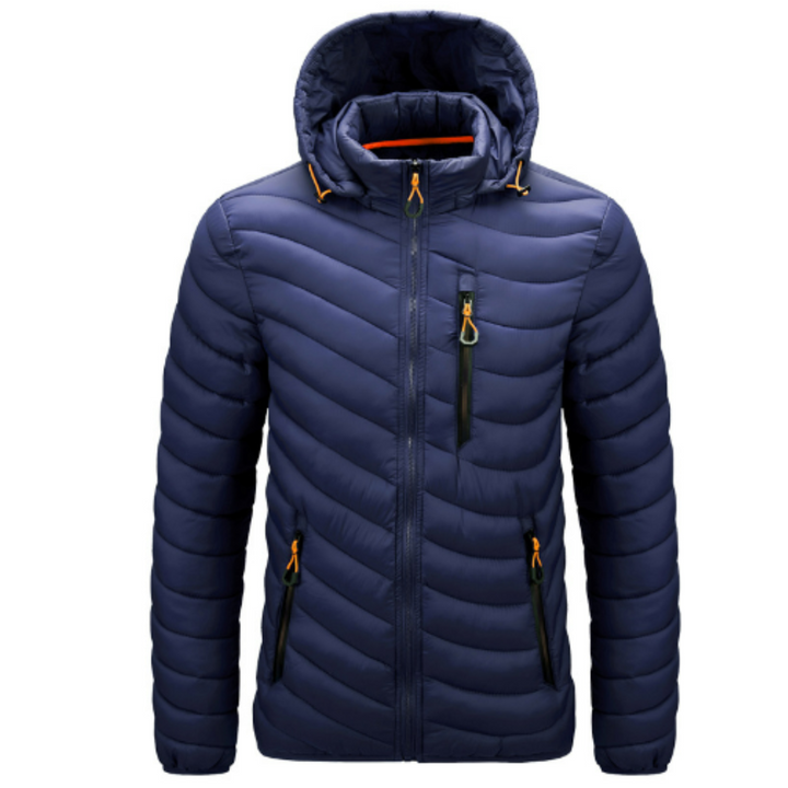 Levoire | Veste Chaude Et Légère Pour Homme Bleue