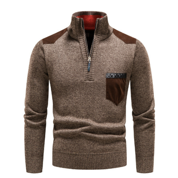 Levoire | Chemise Lin Décontractée Homme Marron