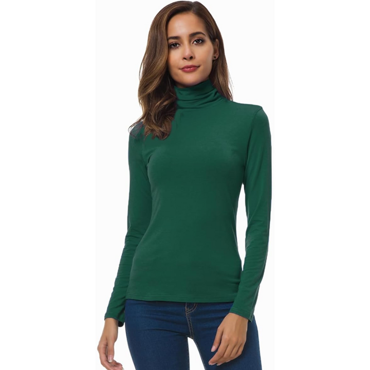 Levoire | Fit Femmes Col Roulé Petra Vert