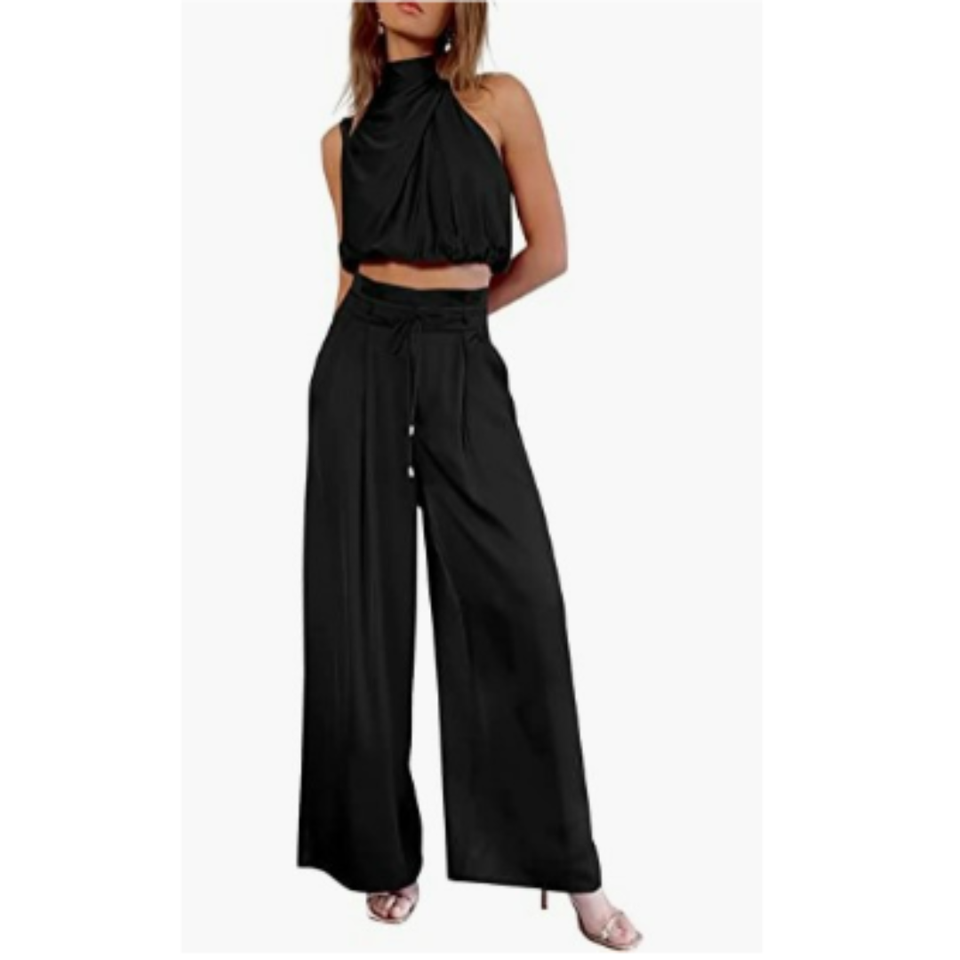 Levoire | Jumpsuit D'Été Pour Femmes Pour Un Look Décontracté Noir