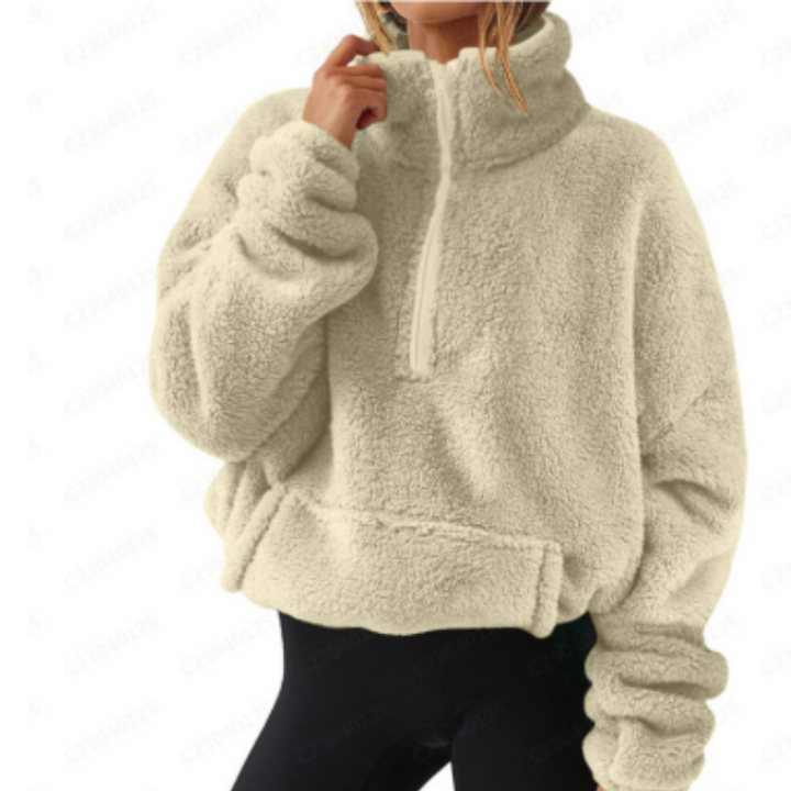 Levoire | Chauffant Pull Femmes Teddy Beige