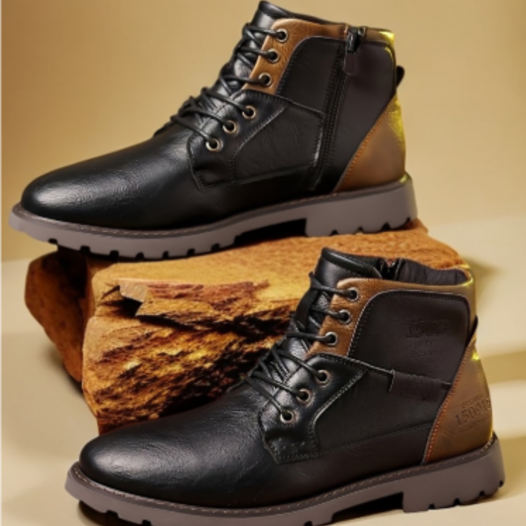 Levoire | Bottes à fermeture éclair pour hommes Noir