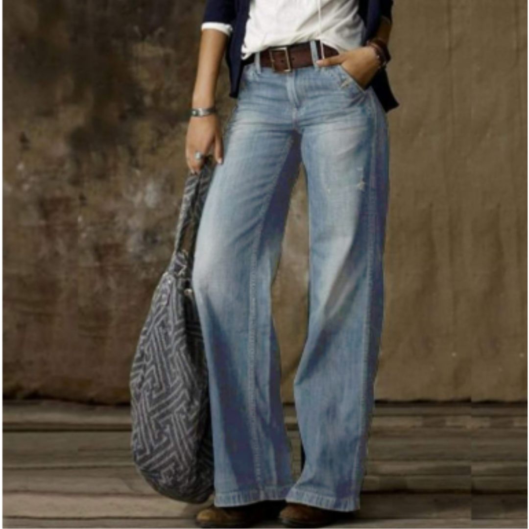 Levoire | Jeans Ensemble FR Femmes Gros Bleu clair