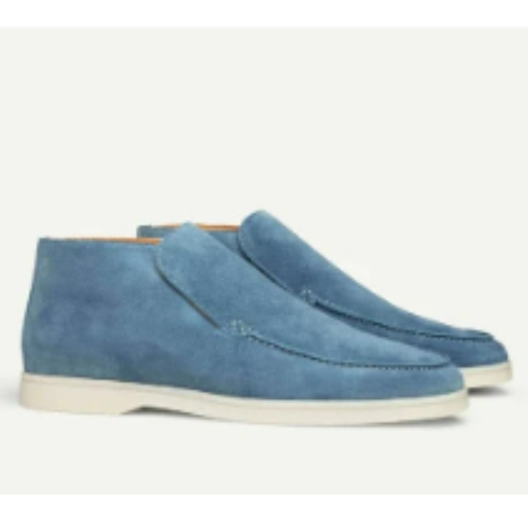 Levoire | Mocassins Élégants Pour Hommes Bleu océan
