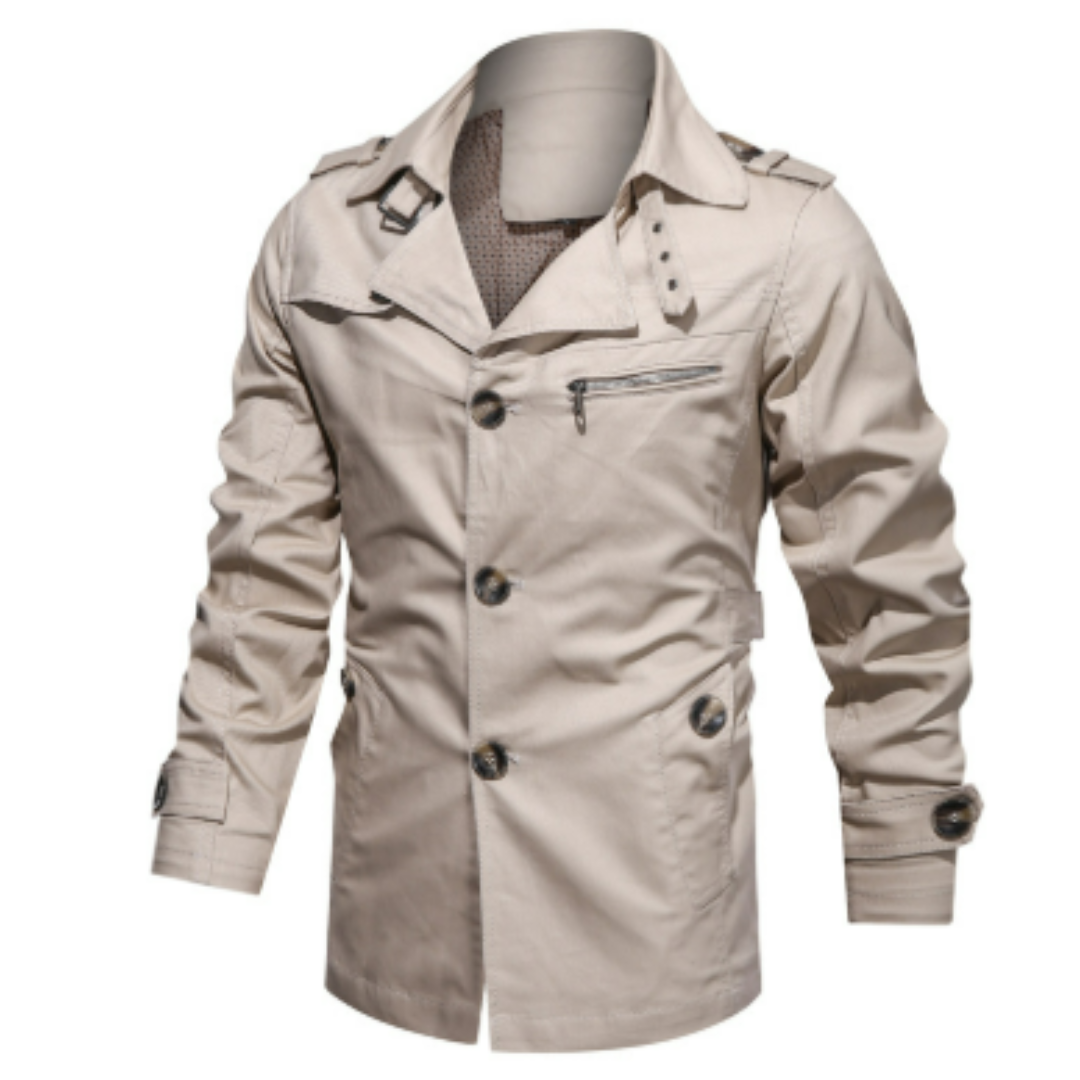 Levoire | Trenchcoat Hommes Beige