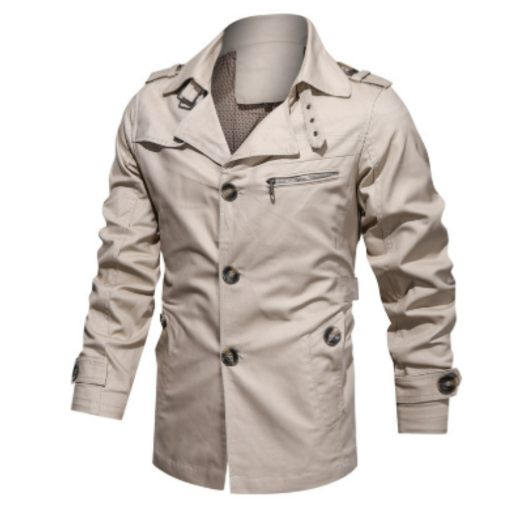 Levoire | Trenchcoat Hommes Beige
