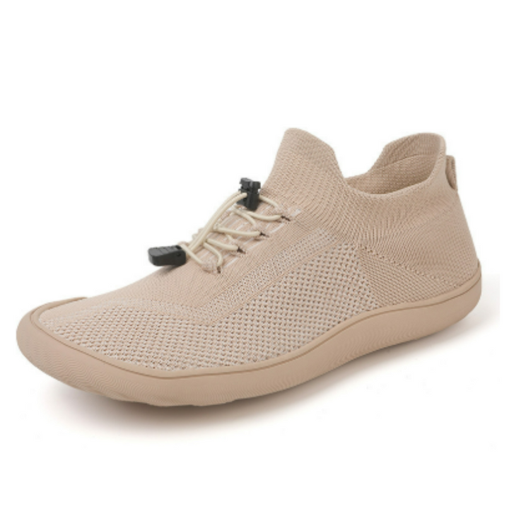 Levoire | Chaussures à lacets plates pour femmes Kaki