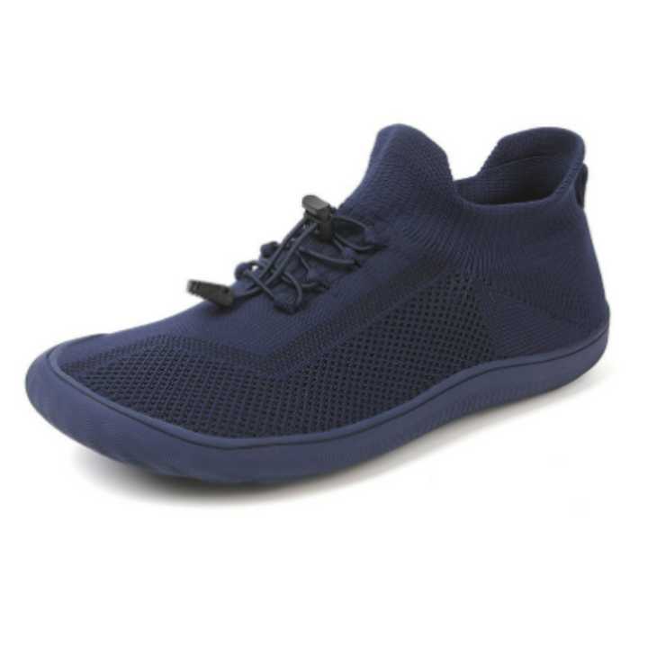Levoire | Chaussures à lacets plates pour femmes Bleu foncé