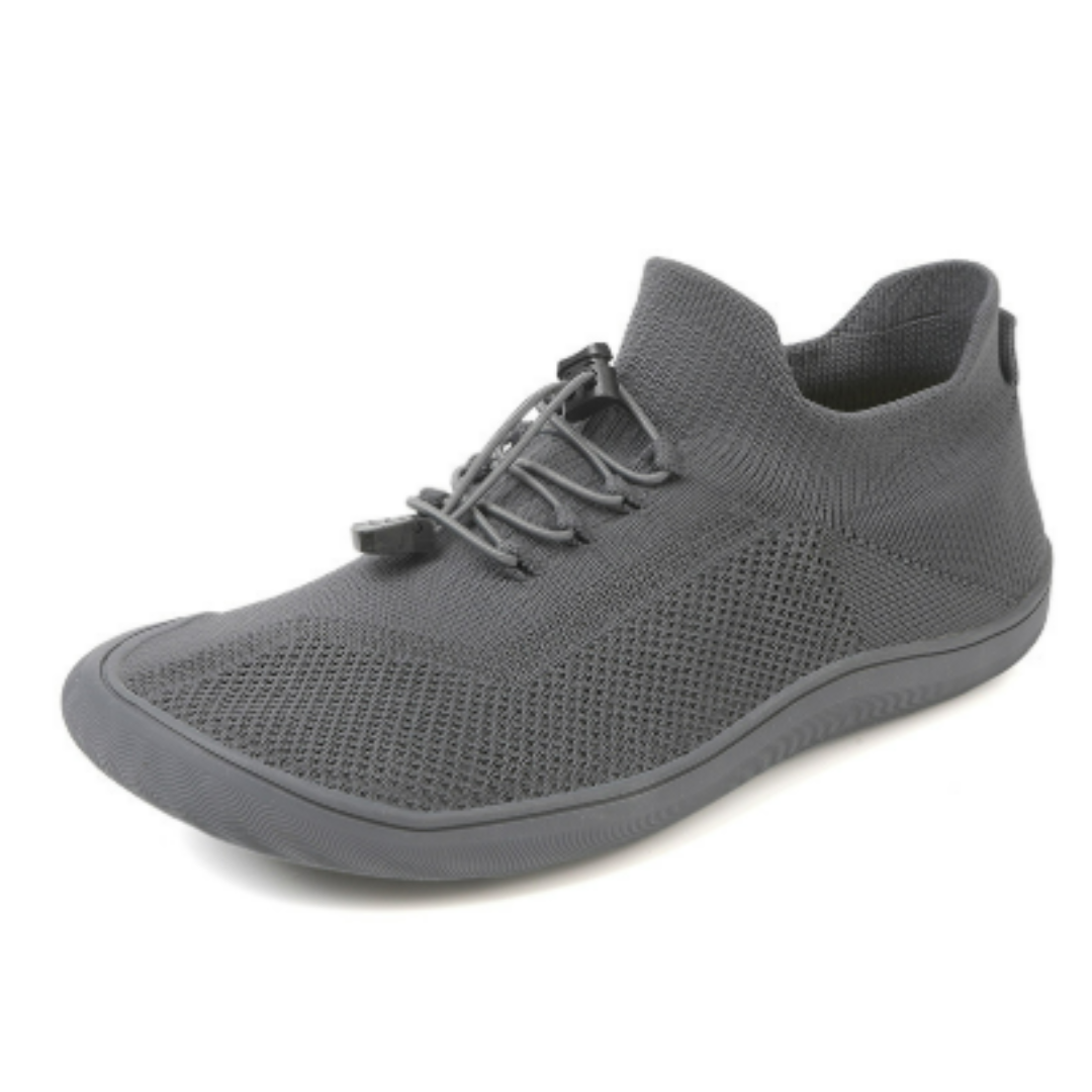 Levoire | Chaussures à lacets plates pour femmes Gris foncé