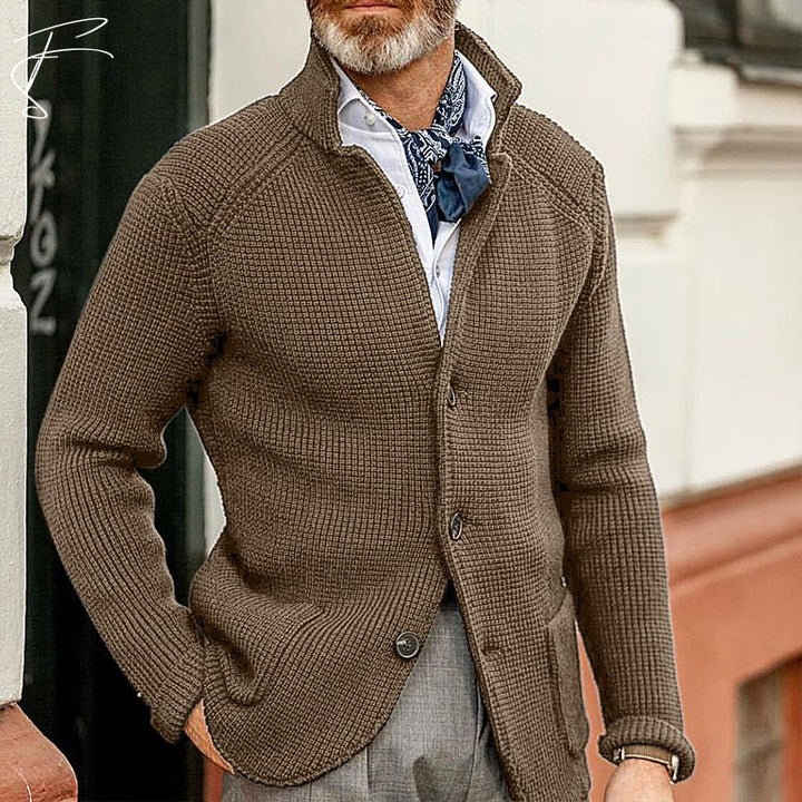 Levoire | Intemporel Structuré Gilet Khaki