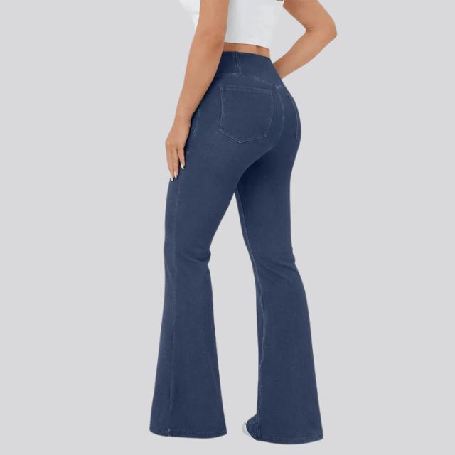 Levoire | Leggings À Taille Haute Et Jambes Larges