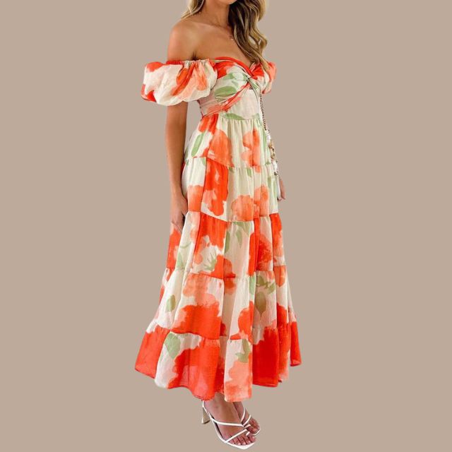 Levoire | Robe maxi florale pour femme