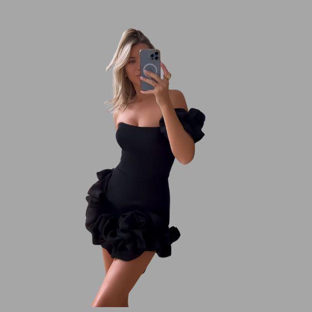 Levoire | Satin À Épaulettes Robe De Soirée Pour Femmes Robe De Soirée Élégante