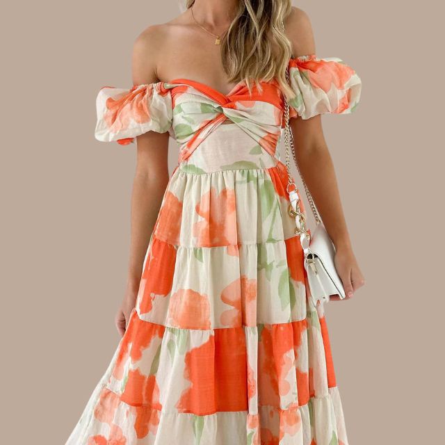 Levoire | Robe maxi florale pour femme