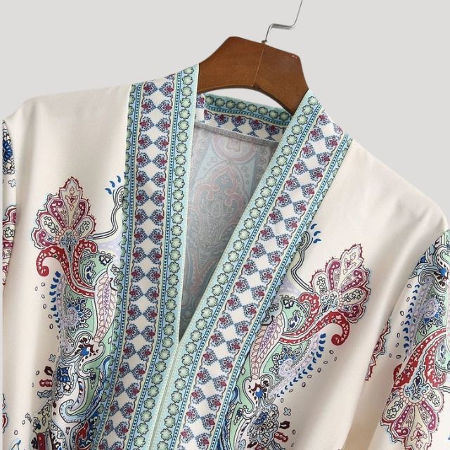 Levoire | Robe Midi Avec Sensation Cachemire Et Ceinture De Taille