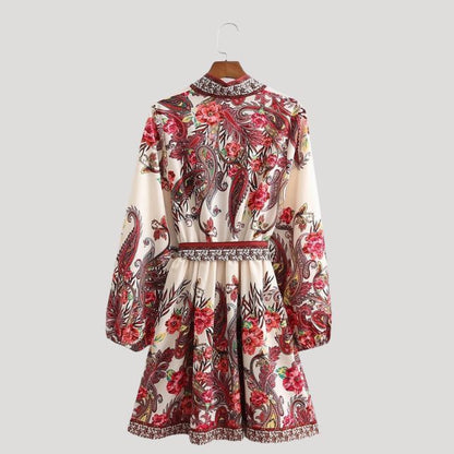 Levoire | Mini robe Paisley pour femme Pourriture