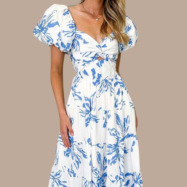 Levoire | Robe maxi florale pour femme