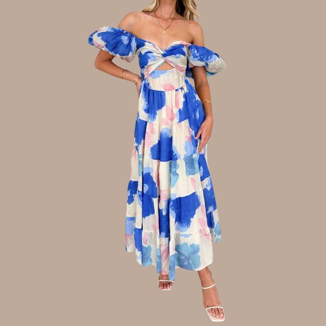 Levoire | Robe maxi florale pour femme