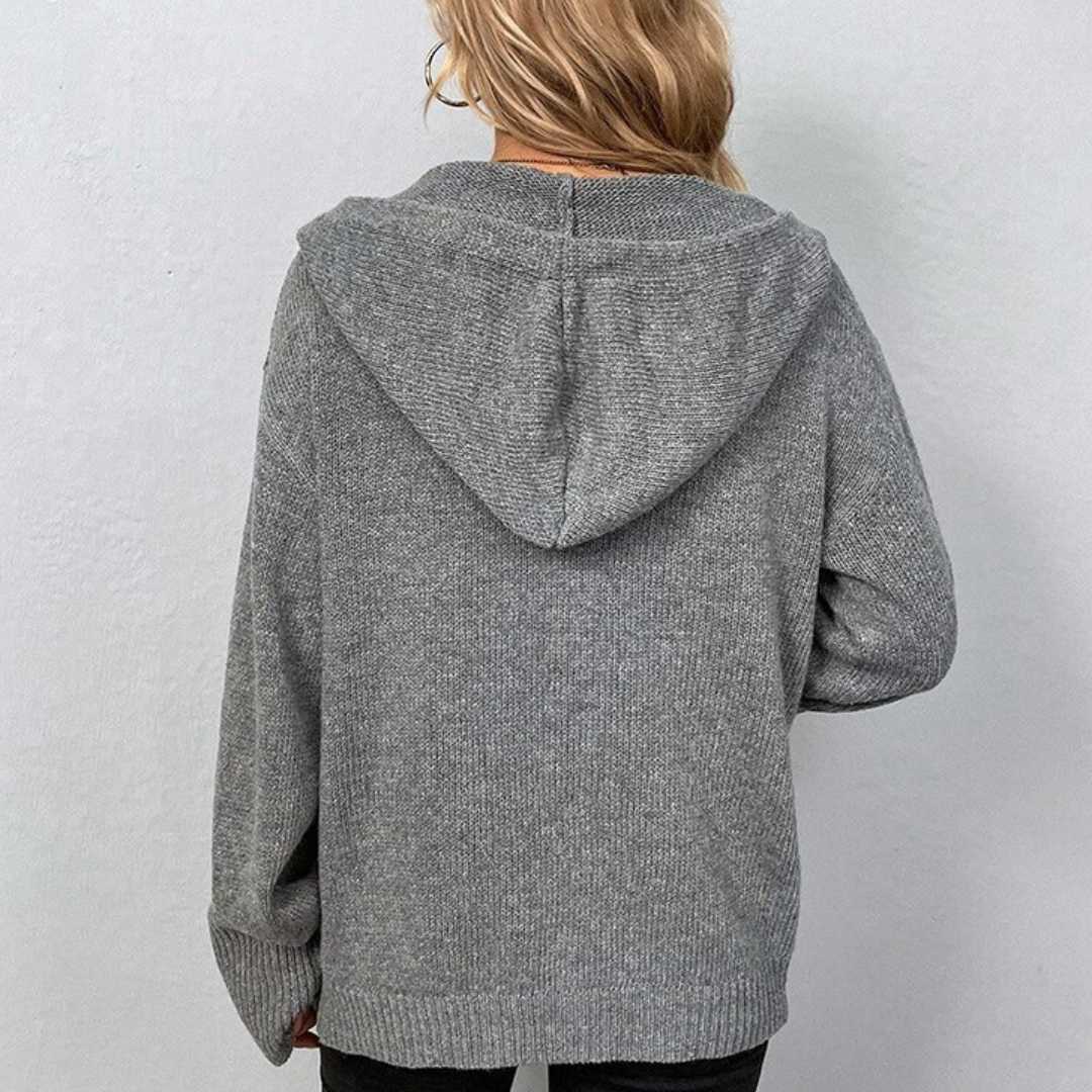 Levoire | Cardigan À Capuche Pour Femme - Chaud