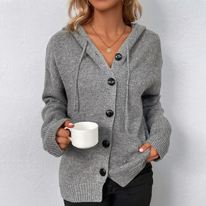 Levoire | Cardigan À Capuche Pour Femme - Chaud