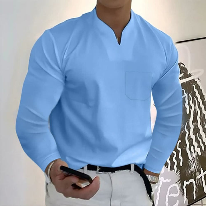 Levoire | Chemise élégante pour hommes bleu clair