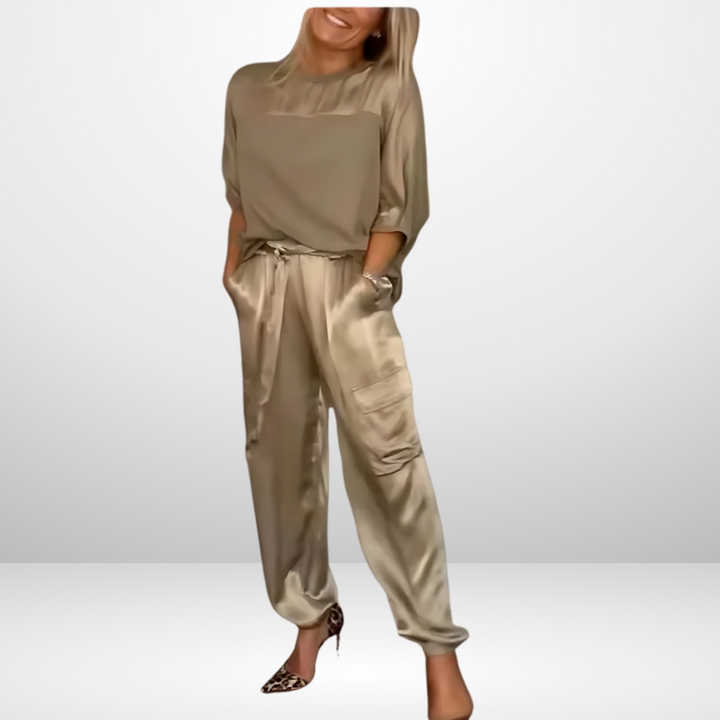 Levoire | Ensemble de deux pièces pour femmes accessoires Khaki