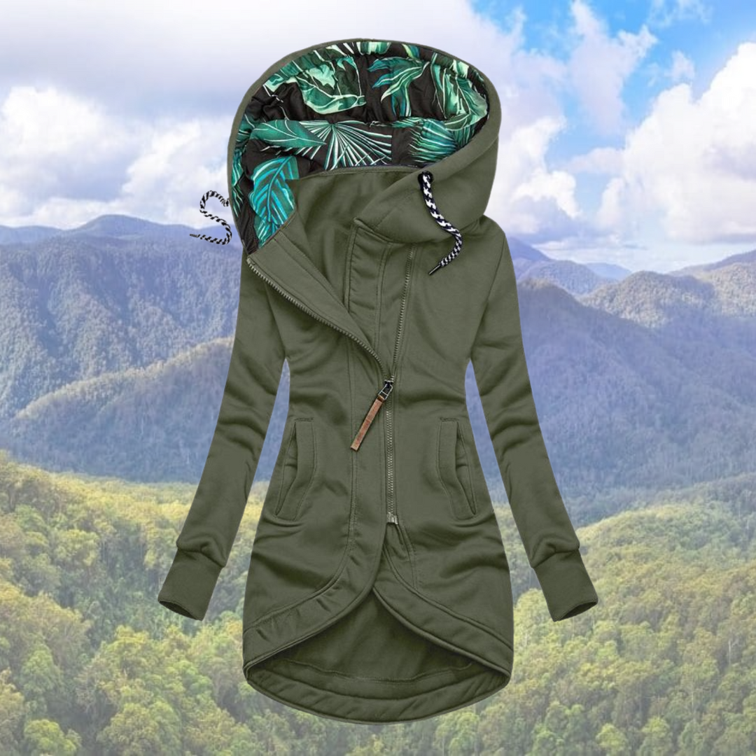 Levoire - Manteau d'hiver - Confortable et à la mode Vert armée