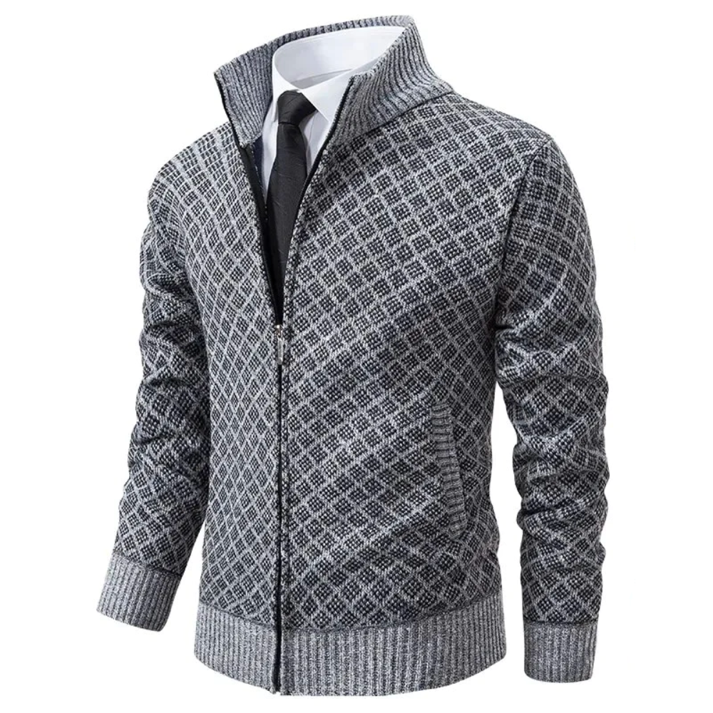 Levoire | Robe En Jacquard Pour Hommes Gris