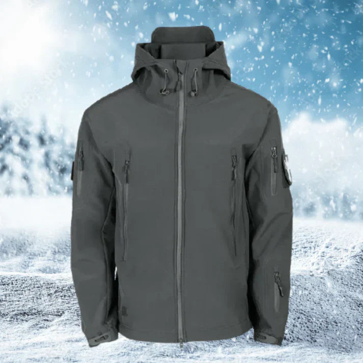 Levoire | Veste Militaire Imperméable Et Coupe-Vent Gris