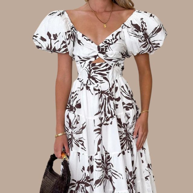 Levoire | Robe maxi florale pour femme