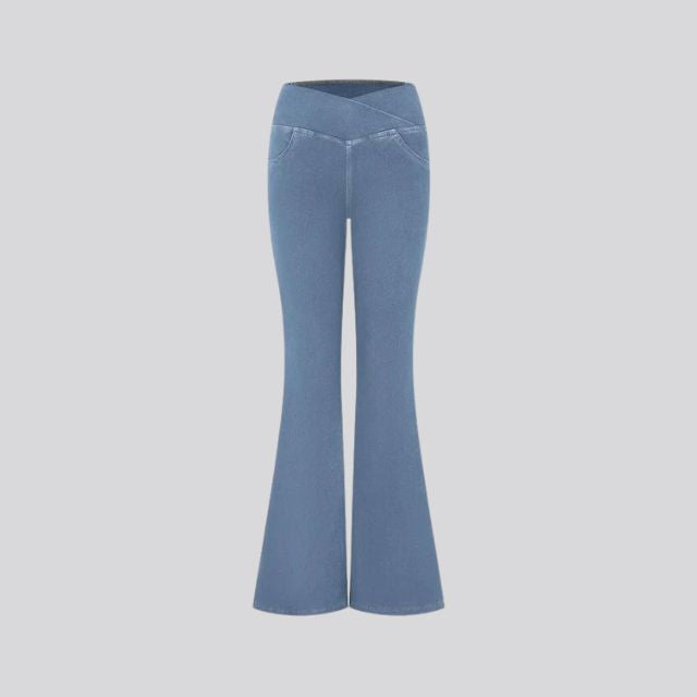 Levoire | Leggings À Taille Haute Et Jambes Larges