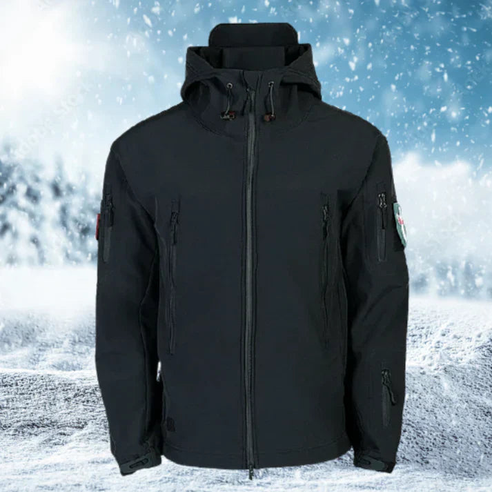 Levoire | Veste Militaire Imperméable Et Coupe-Vent Noir