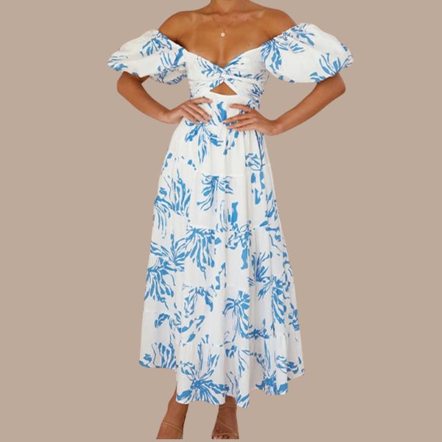 Levoire | Robe maxi florale pour femme