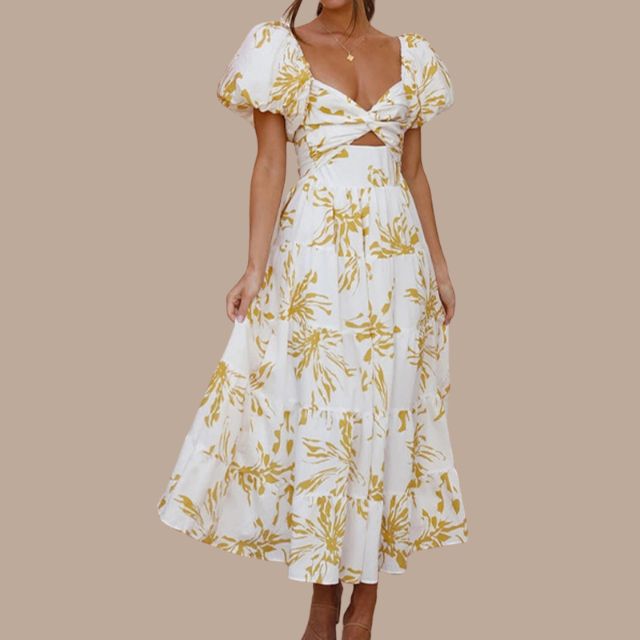 Levoire | Robe maxi florale pour femme