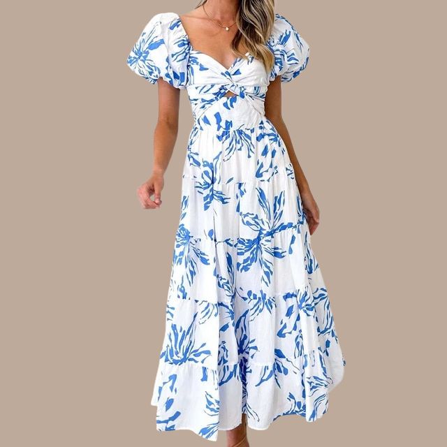 Levoire | Robe maxi florale pour femme