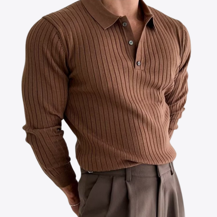 Levoire | Automne Tournant Polo Pull