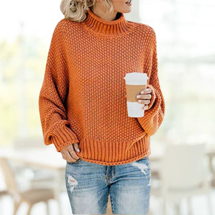 Levoire | Pull Élégant Orange