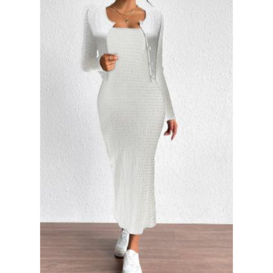 Levoire | Femme Ensemble de robes élégantes Blanc
