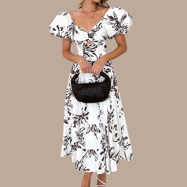 Levoire | Robe maxi florale pour femme