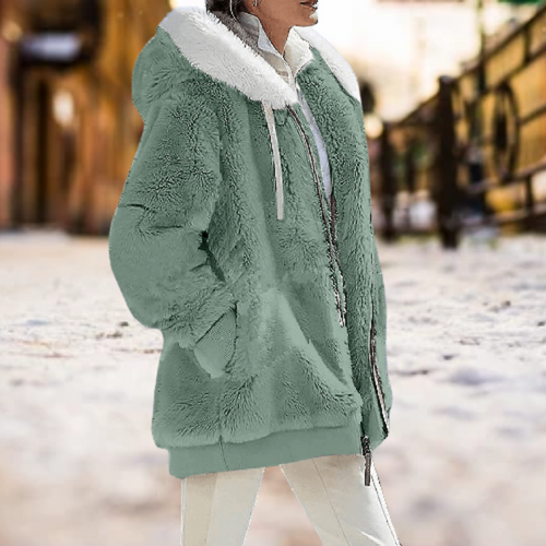 Levoire | La Veste À Capuche Plüsch Hiver Confort