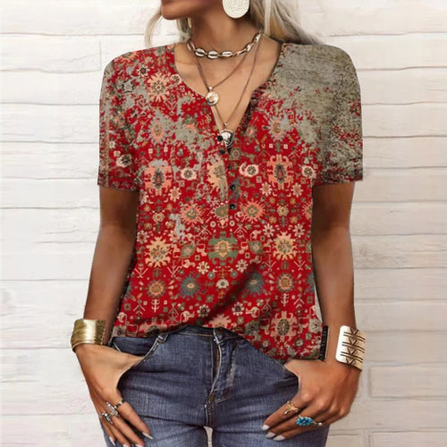 Levoire | Chemise Coton Femme Motifs Printemps Été