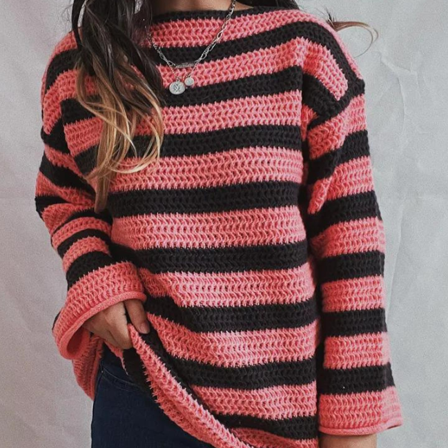 Levoire | Plus Pull Rosa