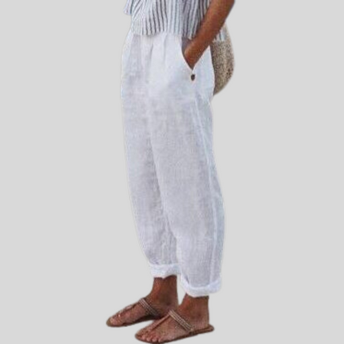 Levoire | Pantalons Femme Jambes Larges Poches