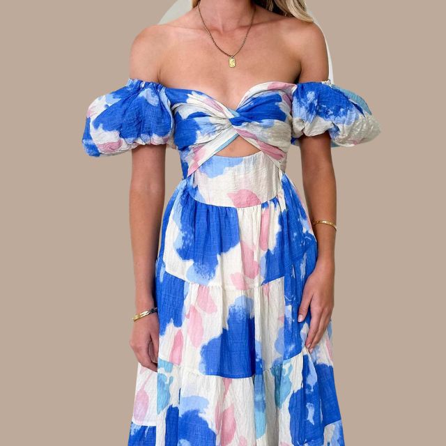 Levoire | Robe maxi florale pour femme