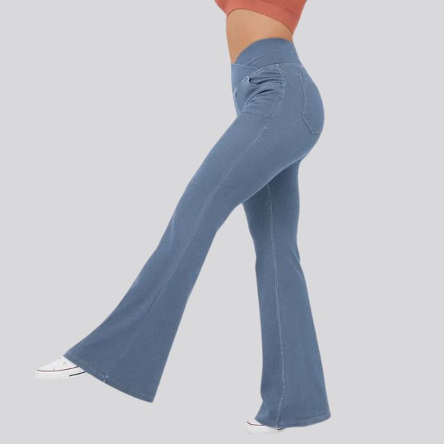 Levoire | Leggings À Taille Haute Et Jambes Larges