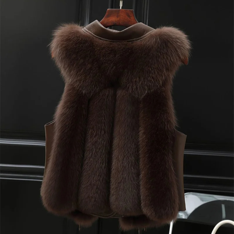 Levoire | Gilet En Fausse Fourrure Avec Un Design Luxueux