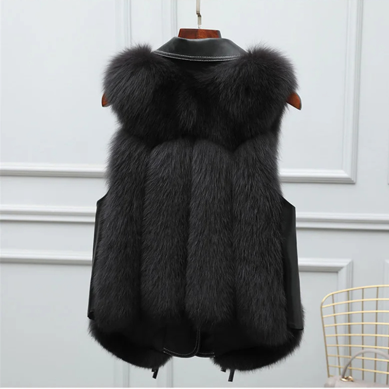 Levoire | Gilet En Fausse Fourrure Avec Un Design Luxueux