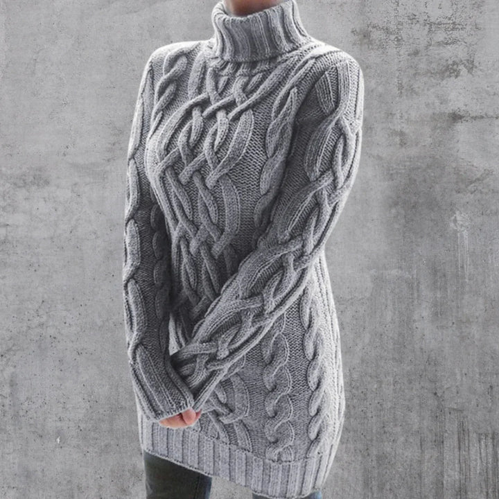 Levoire | Pull long élégant pour femmes Gris
