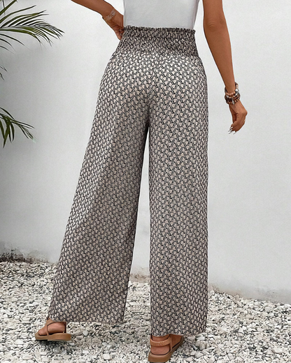Levoire | Pantalon Présent Avec Motif Géométrique