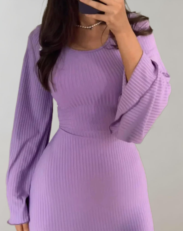 Levoire | Robe D'Été Légère À Encolure En V Style Décontracté